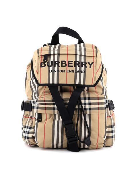 burberry print backpack|Burberry backpack vintage check.